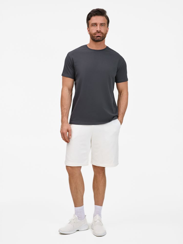 Футболка унисекс T-Bolka 200, темно-серая (графит) / Миниатюра модельного (1000)