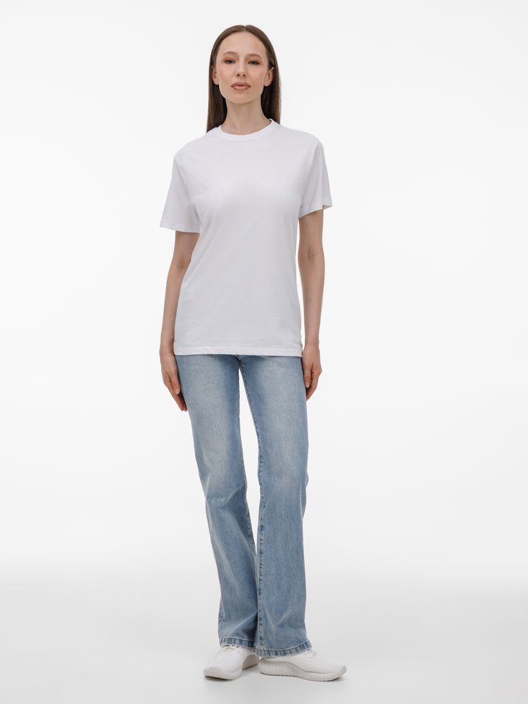 Футболка T-Bolka 180, белая / Миниатюра модельного (1000)