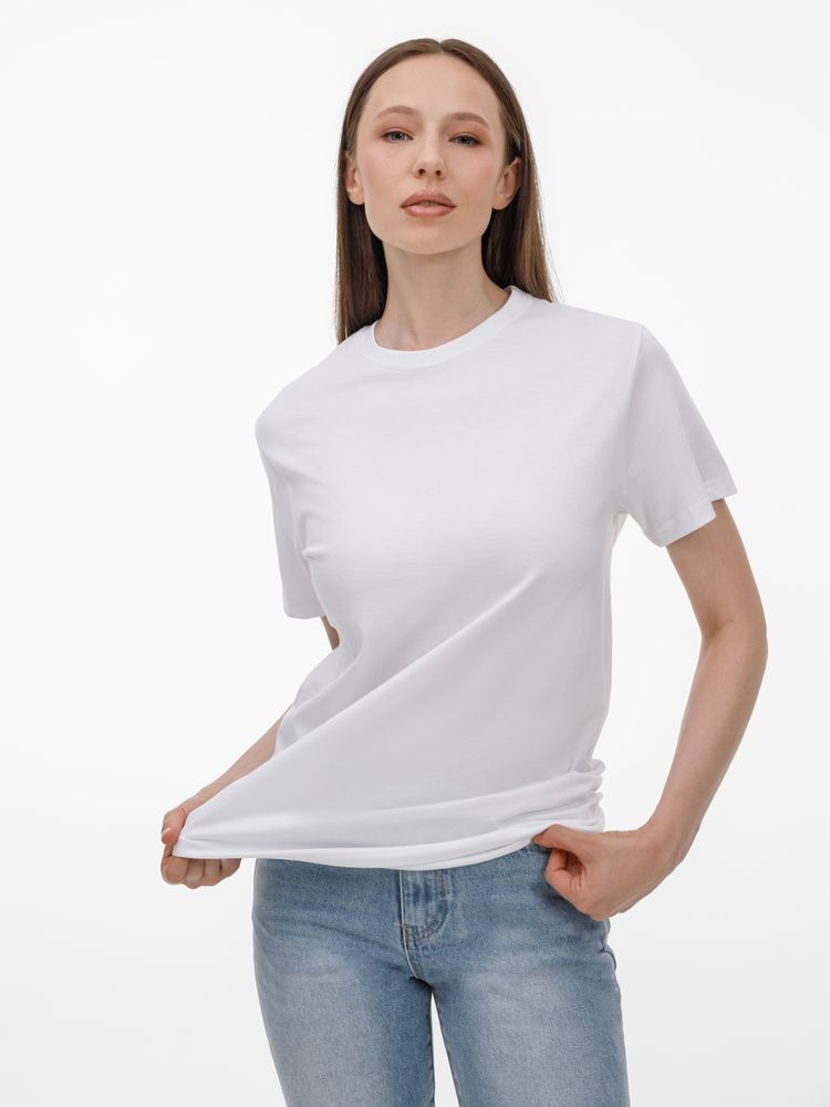 Футболка T-Bolka 180, белая / Миниатюра модельного (1000)