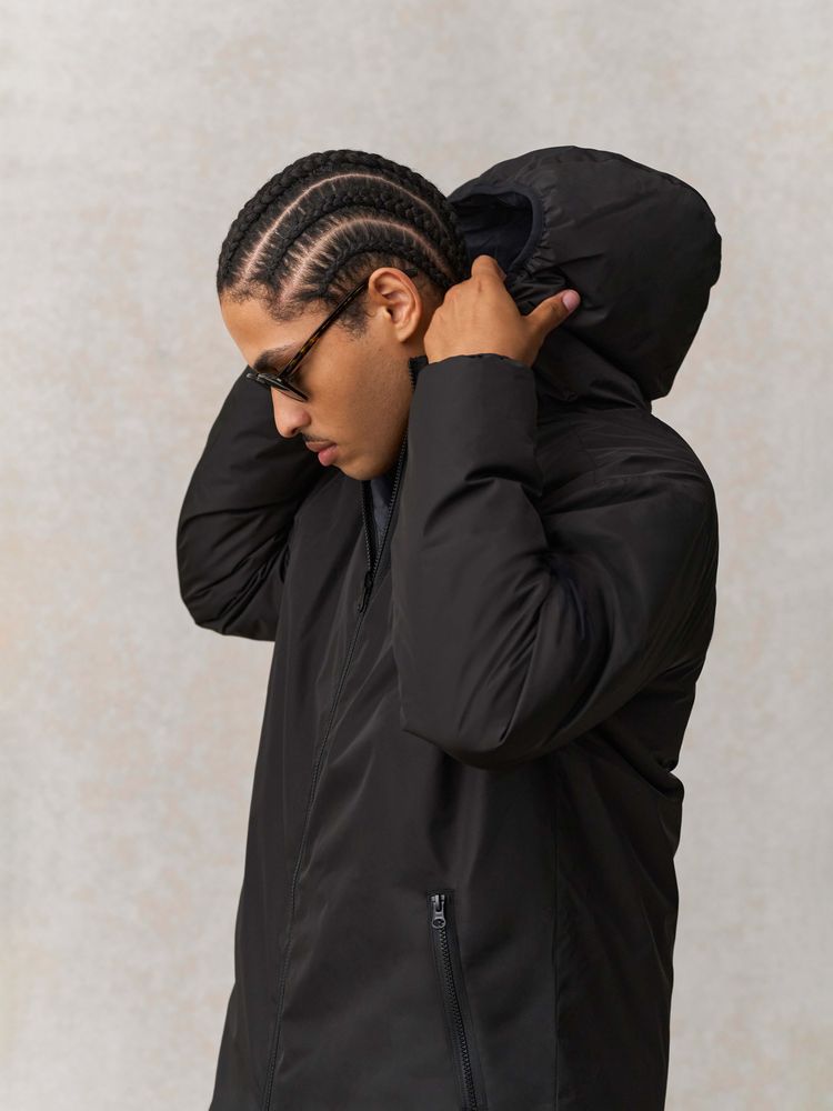 Куртка-парка унисекс Reverse, темный хаки / Миниатюра модельного (1000)