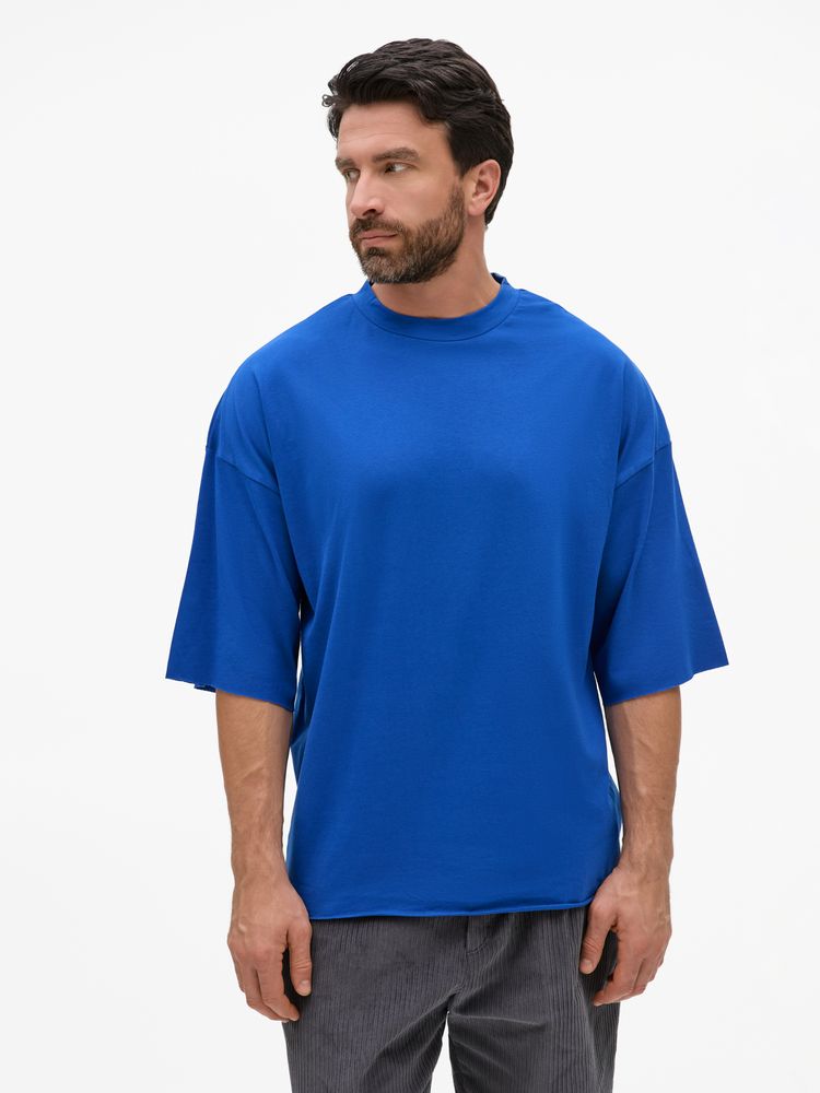 Футболка унисекс T1, синяя / Миниатюра WWW (1000)