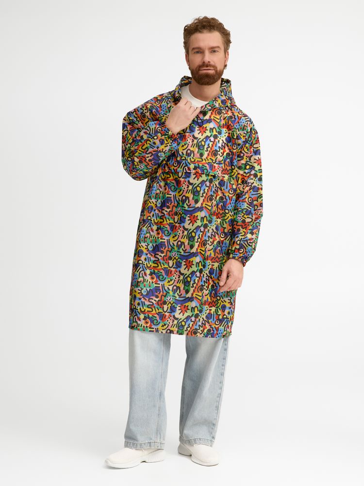 Дождевик-анорак Alatau с полной запечаткой на заказ / Миниатюра модельного (1000)