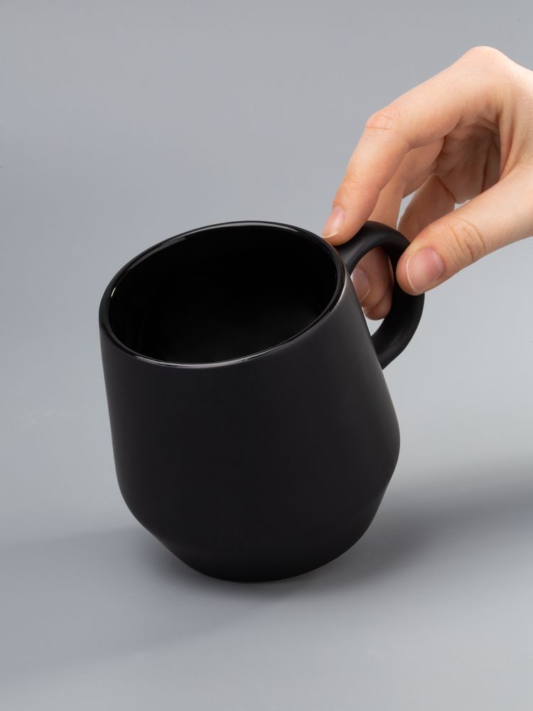 Кружка Tubbi, черная / Миниатюра имиджевого (1000)