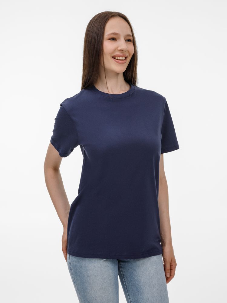 Футболка T-Bolka 180, темно-синяя / Миниатюра модельного (1000)