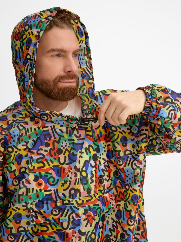 Дождевик-анорак Alatau с полной запечаткой на заказ / Миниатюра модельного (1000)