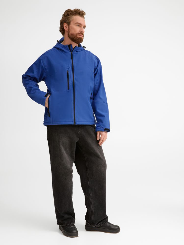 Куртка мужская с капюшоном Replay Men 340, ярко-синяя / Миниатюра модельного (1000)