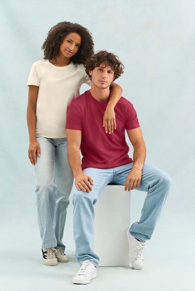 Футболка Imperial 190, светло-бежевая (неокрашенная) / Миниатюра модельного (1000)