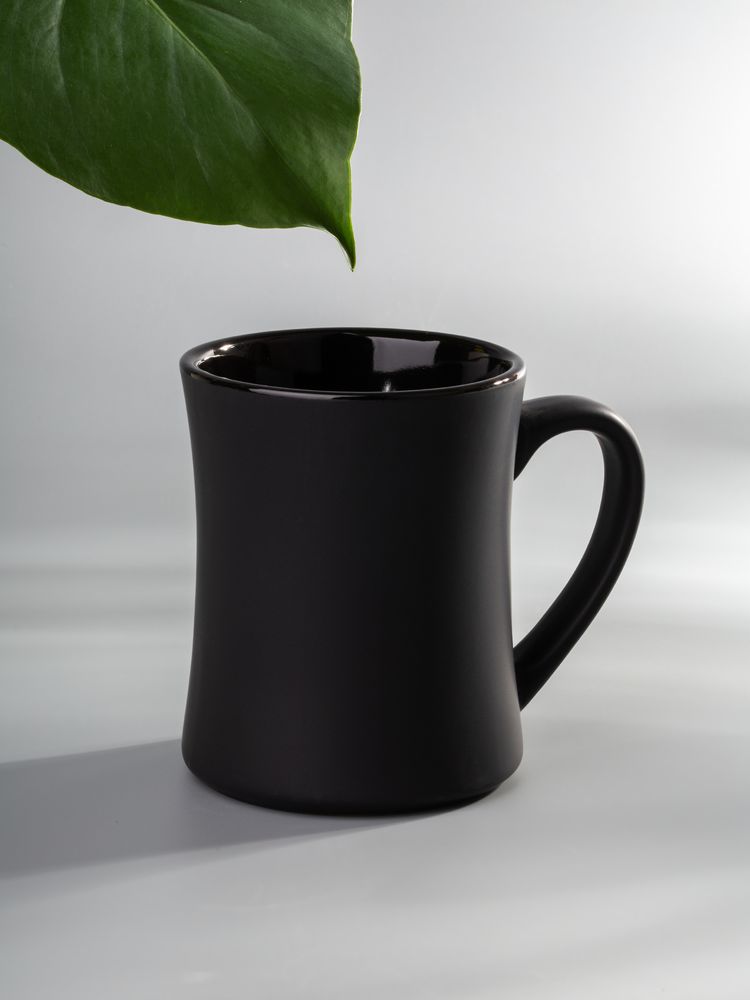 Кружка Gratia, черная / Миниатюра имиджевого (1000)