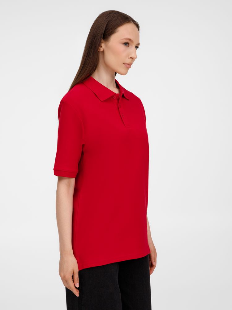 Рубашка поло унисекс Upswing, красная / Миниатюра модельного (1000)