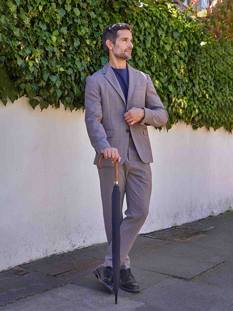 Зонт-трость Mayfair, черный / Миниатюра модельного (1000)