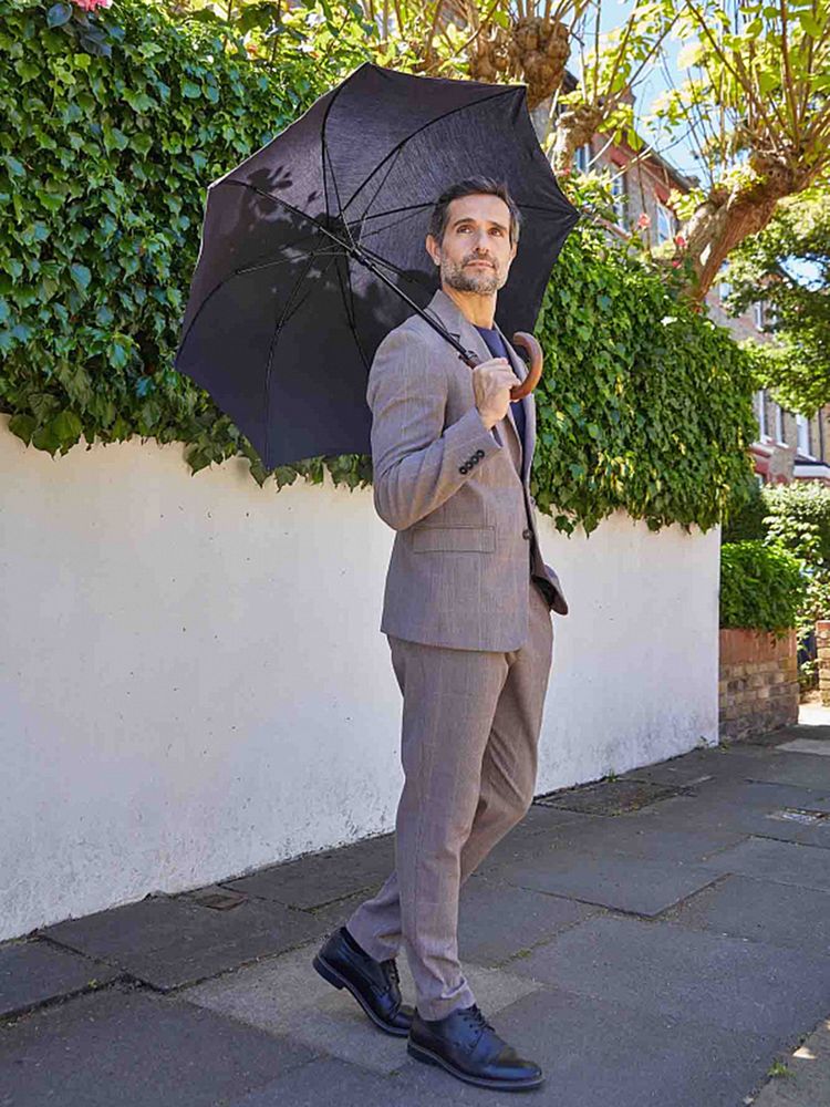 Зонт-трость Mayfair, черный / Миниатюра модельного (1000)