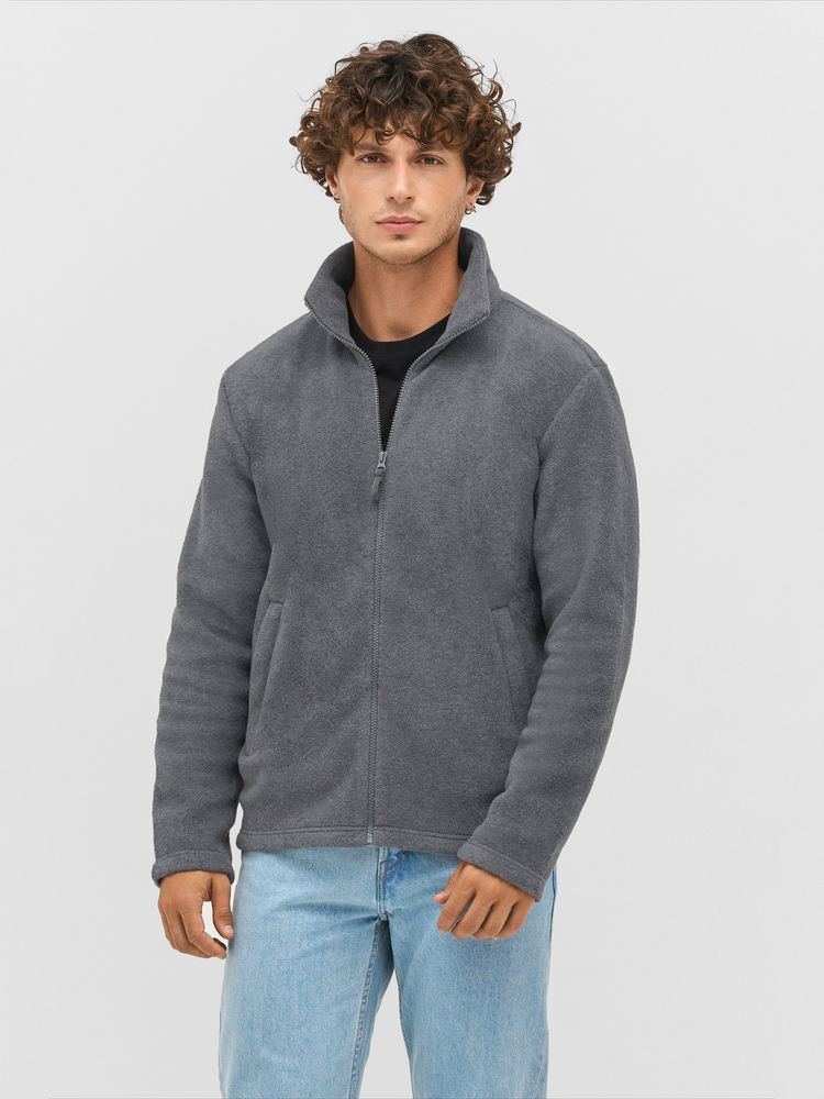 Куртка флисовая унисекс Nitro, темно-синяя / Миниатюра модельного (1000)