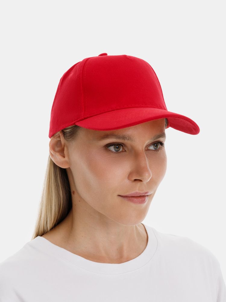 Бейсболка Long Beach, красная / Миниатюра модельного (1000)