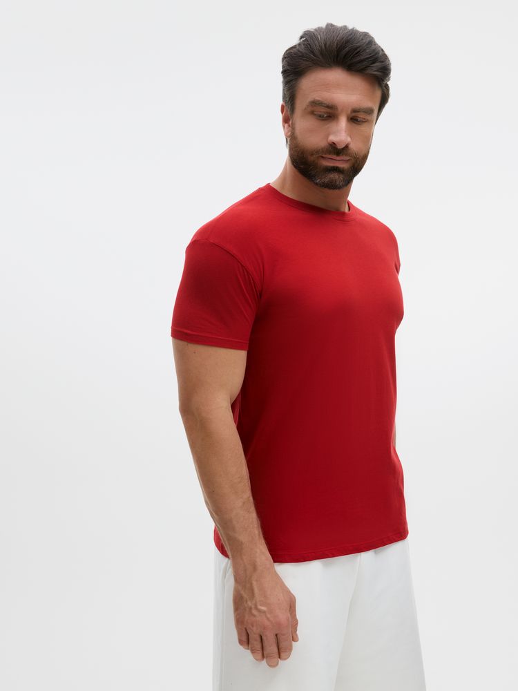 Футболка Regent 150, вишнево-красная / Миниатюра модельного (1000)