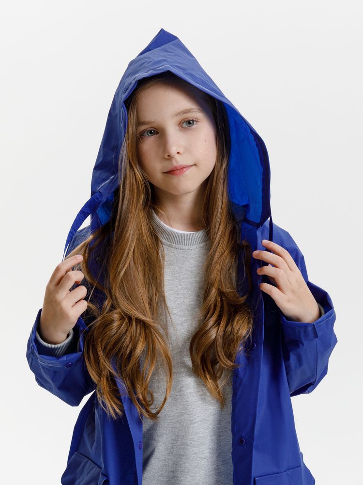 Дождевик детский RainDrop Kids, ярко-синий / Миниатюра модельного (1000)