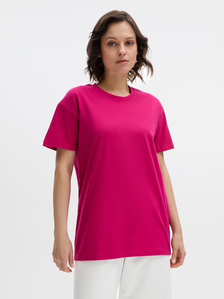 Футболка Imperial 190, ярко-розовая (фуксия) / Миниатюра модельного (1000)