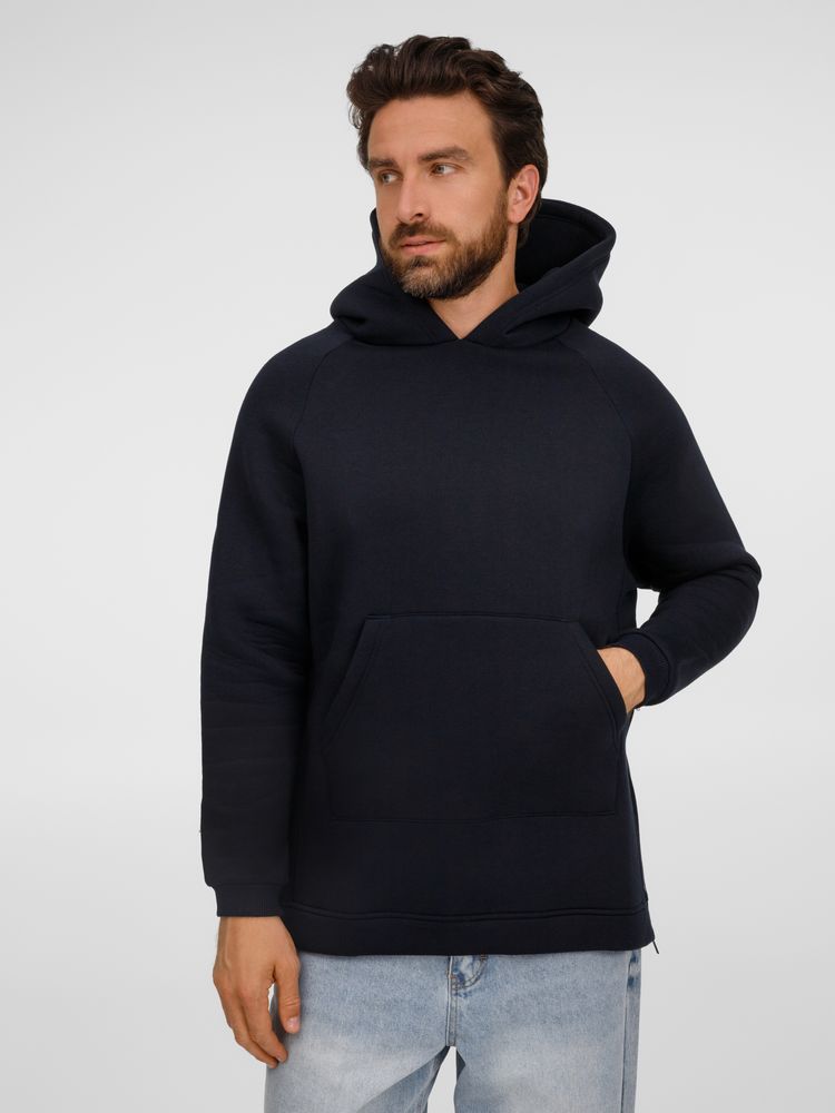 Худи унисекс оверсайз Easy Street, темно-синее / Миниатюра WWW (1000)