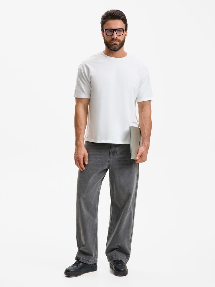 Футболка унисекс Durington, белая / Миниатюра модельного (1000)