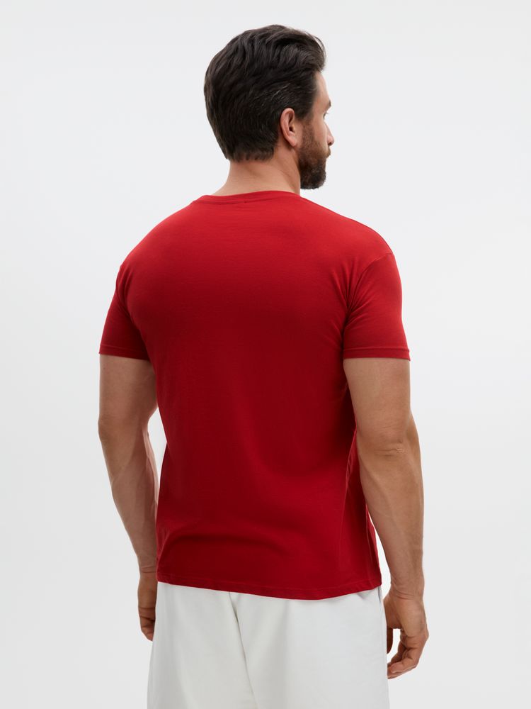 Футболка Regent 150, вишнево-красная / Миниатюра модельного (1000)