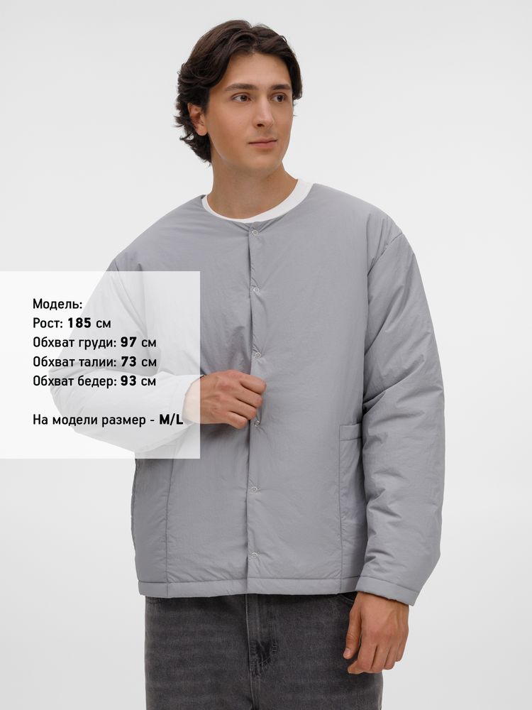 Куртка унисекс Veter, серая / Миниатюра модельного (1000)