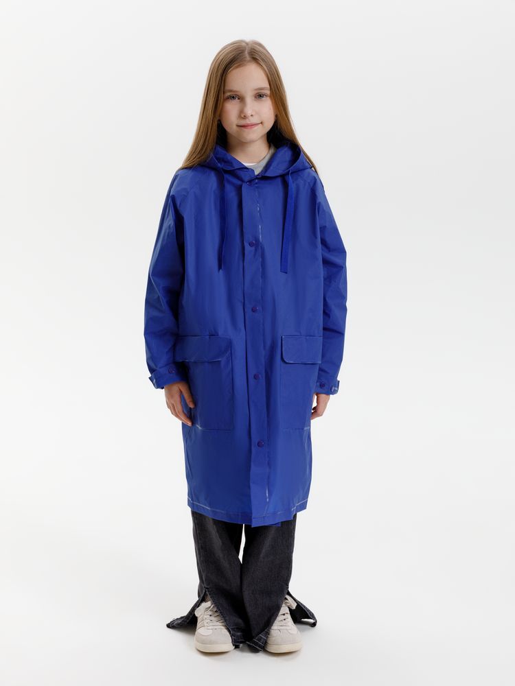 Дождевик детский RainDrop Kids, ярко-синий / Миниатюра модельного (1000)