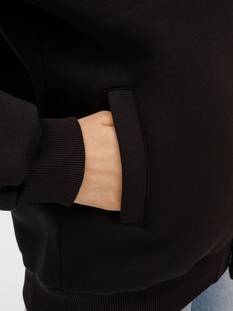 Бомбер унисекс AtmosWear, черный / Миниатюра модельного (1000)