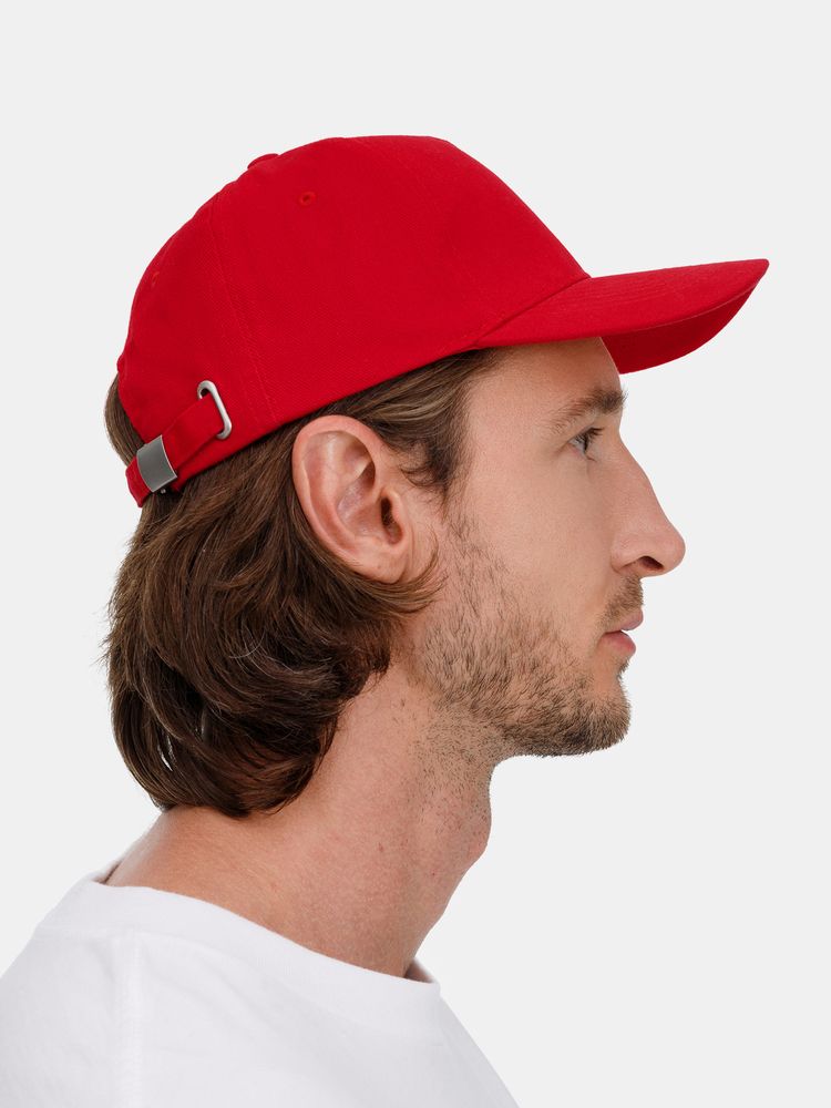 Бейсболка Long Beach, красная / Миниатюра модельного (1000)