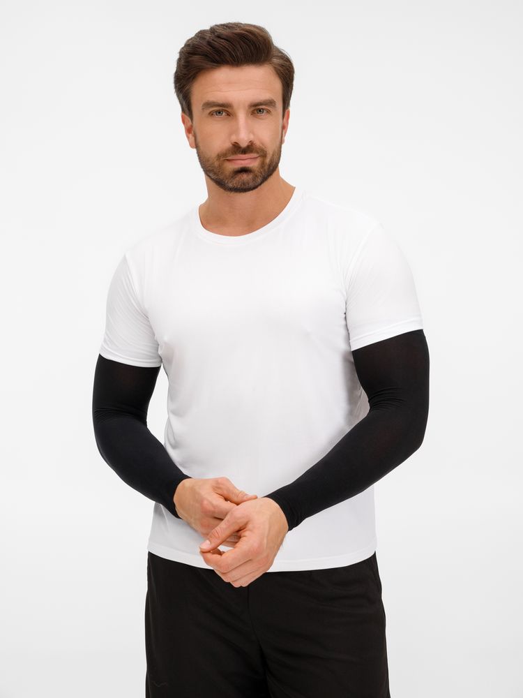 Рукава спортивные Flexor, черные / Миниатюра модельного (1000)