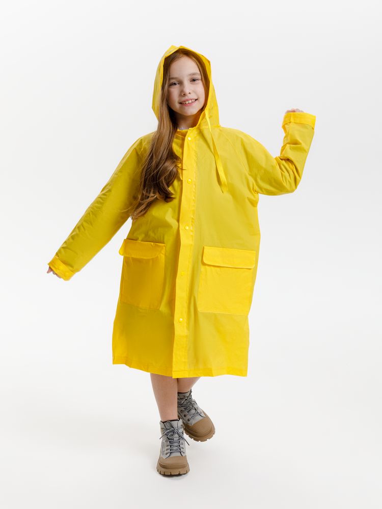 Дождевик детский RainDrop Kids, желтый / Миниатюра модельного (1000)