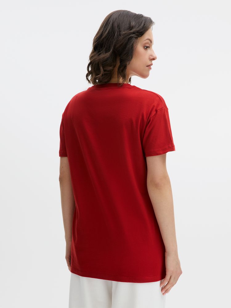 Футболка Regent 150, вишнево-красная / Миниатюра модельного (1000)