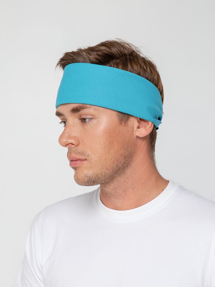 Бандана Overhead, голубая / Миниатюра модельного (1000)