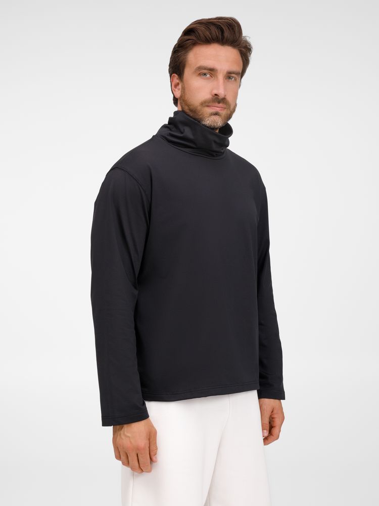 Лонгслив Morfiss, черный / Миниатюра модельного (1000)