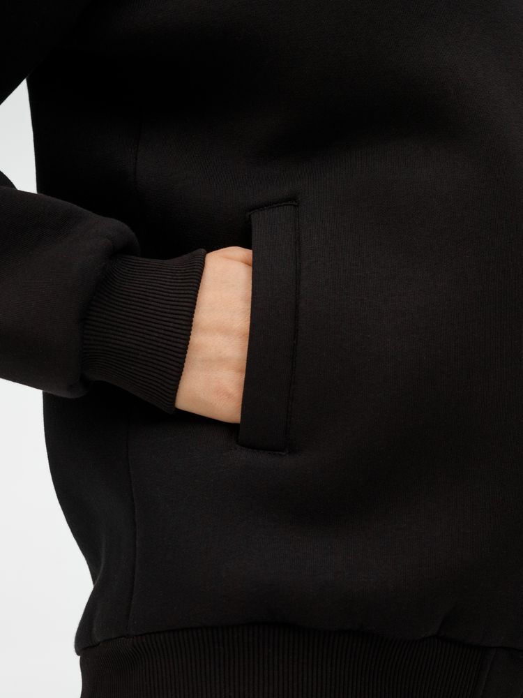 Бомбер унисекс Estado, черный / Миниатюра модельного (1000)