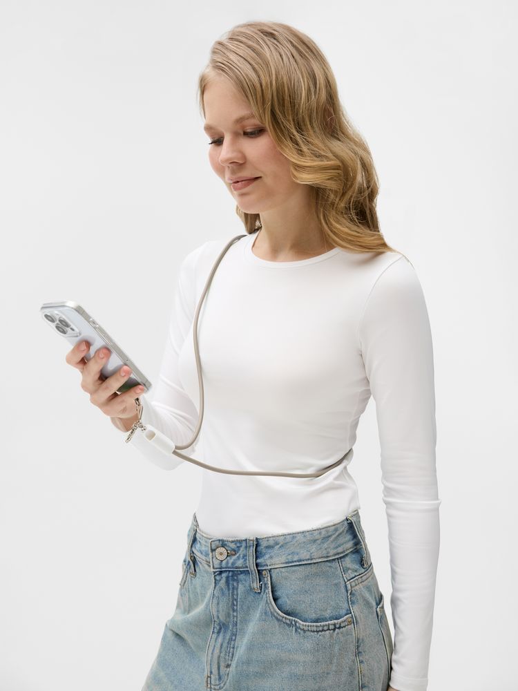 Кабель-ланьярд energyFlex Pro, серый / Миниатюра модельного (1000)