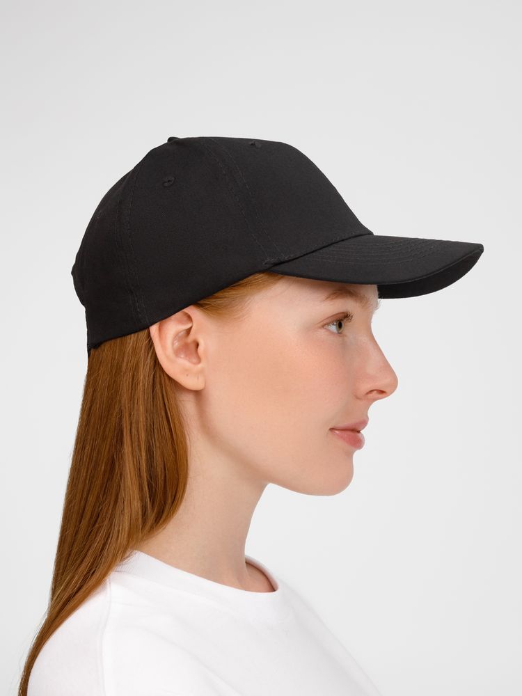 Бейсболка Apollo, черная / Миниатюра модельного (1000)