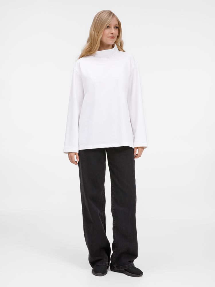 Лонгслив Morfiss, белый / Миниатюра модельного (1000)