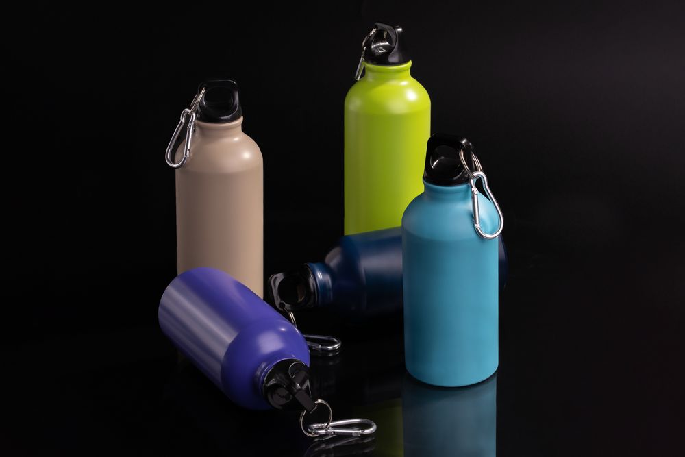 Бутылка для воды Funrun 400, светло-бирюзовая / Миниатюра имиджевого (1000)