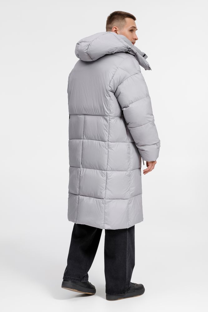 Пуховик унисекс Kapsula, серый / Миниатюра модельного (1000)
