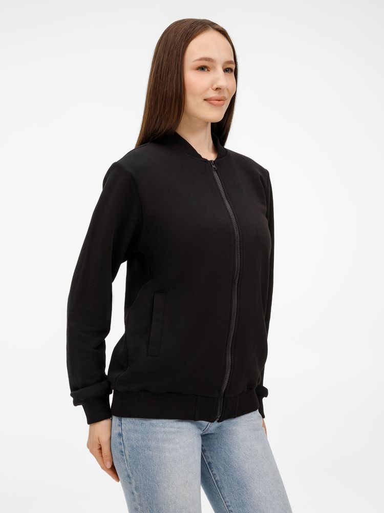 Бомбер унисекс Townie, черный / Миниатюра модельного (1000)