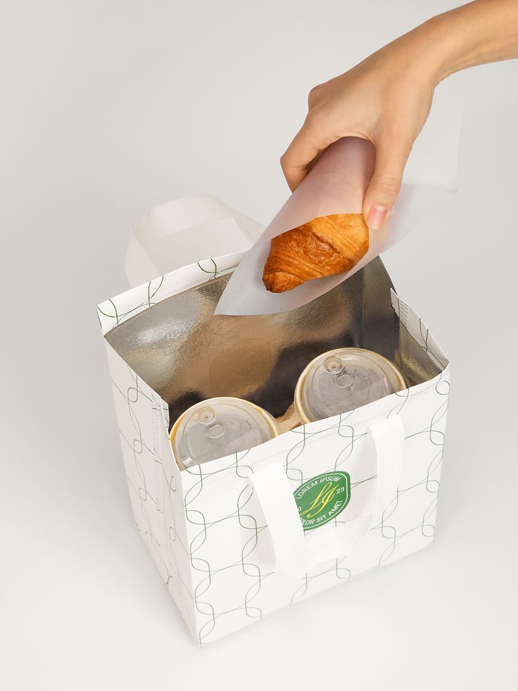 Термосумка для напитков «Термобэг» на заказ, S / Миниатюра имиджевого (1000)