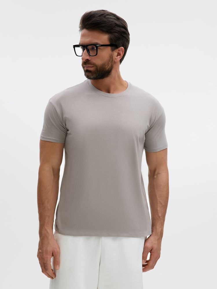 Футболка Regent 150, светло-серая / Миниатюра модельного (1000)