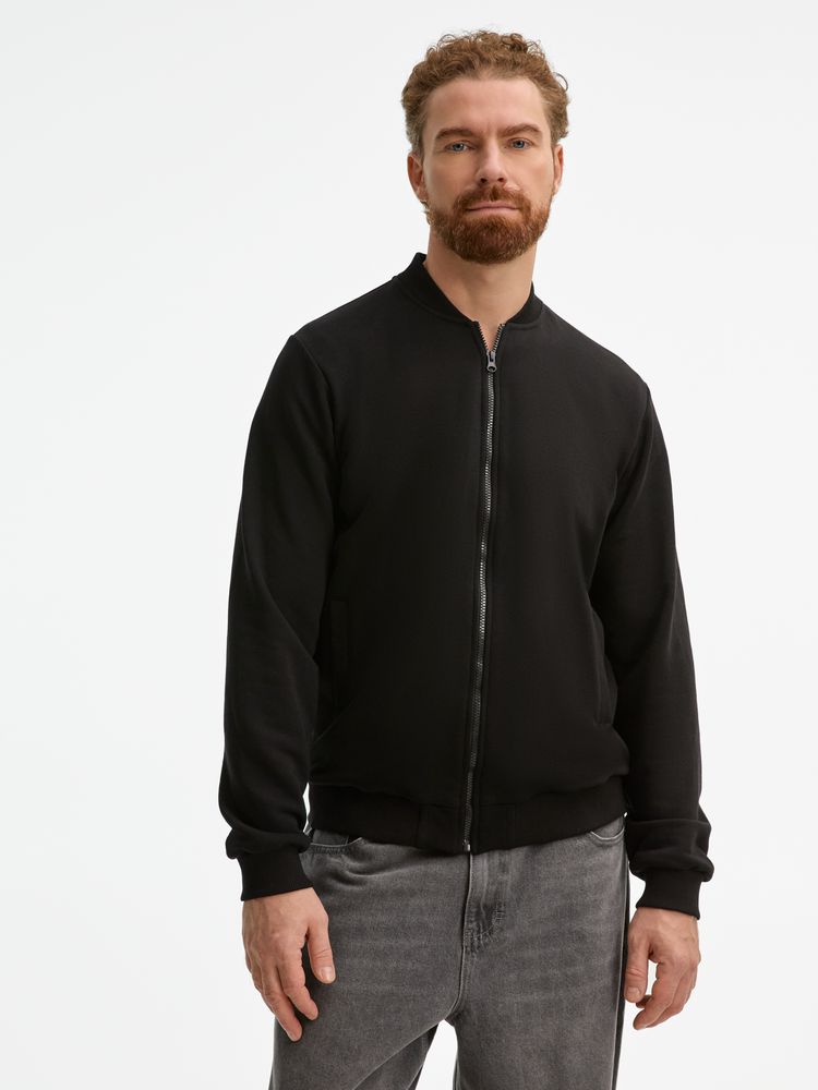 Бомбер унисекс Townie, черный / Миниатюра модельного (1000)