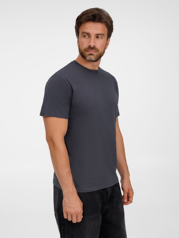 Футболка T-Bolka 180, темно-серая / Миниатюра модельного (1000)