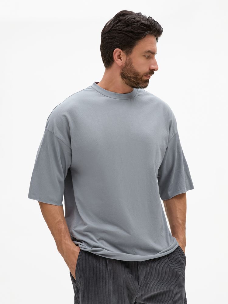 Футболка унисекс T1, серая / Миниатюра WWW (1000)