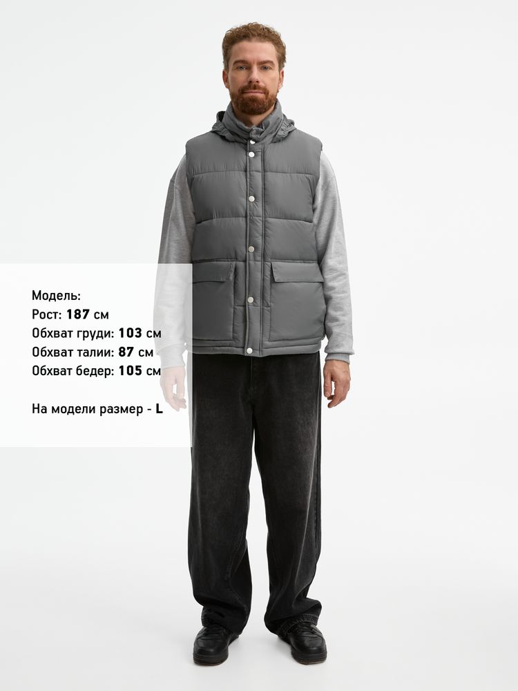 Жилет Ben Mac, серый / Миниатюра модельного (1000)