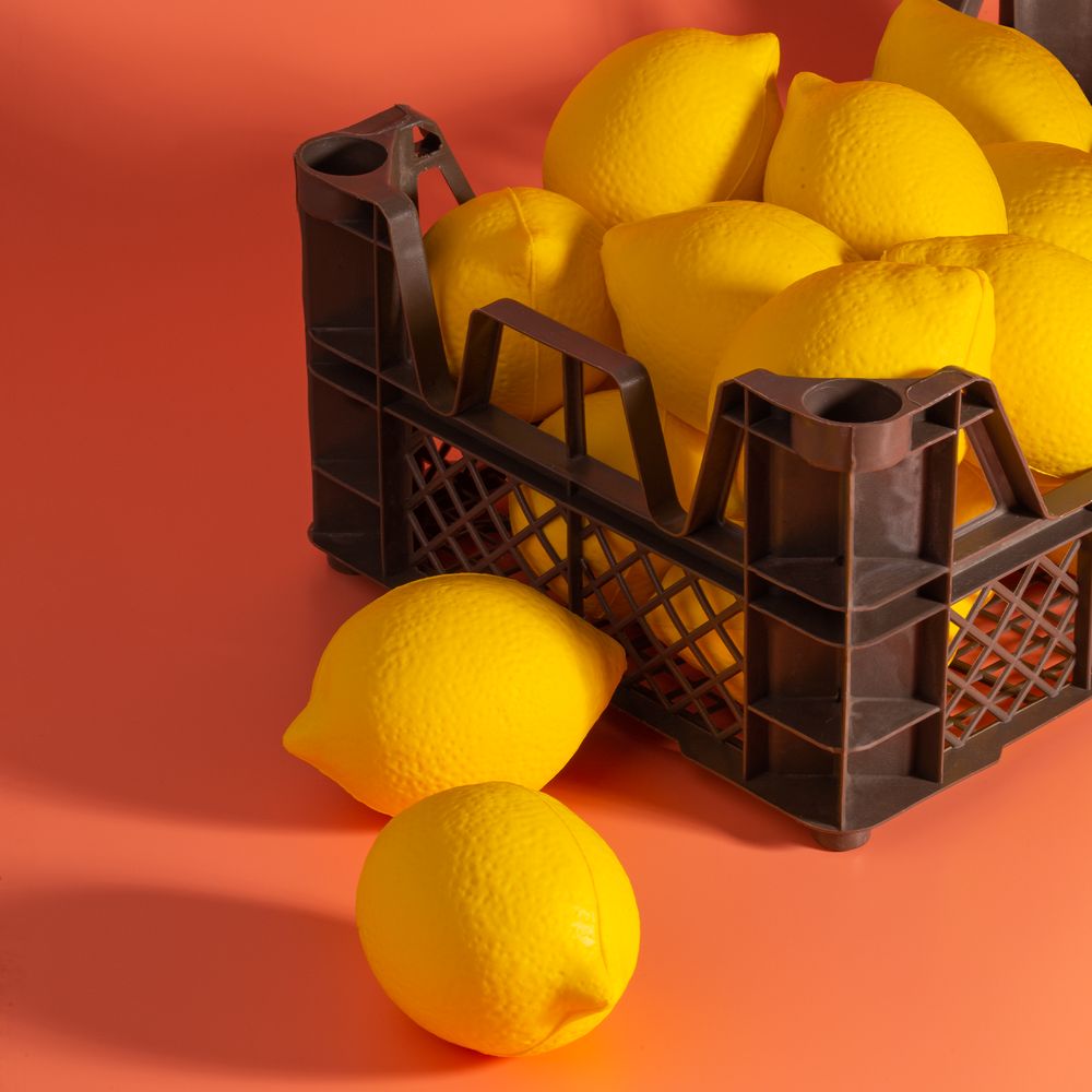 Антистресс «Лимон» / Миниатюра имиджевого (1000)