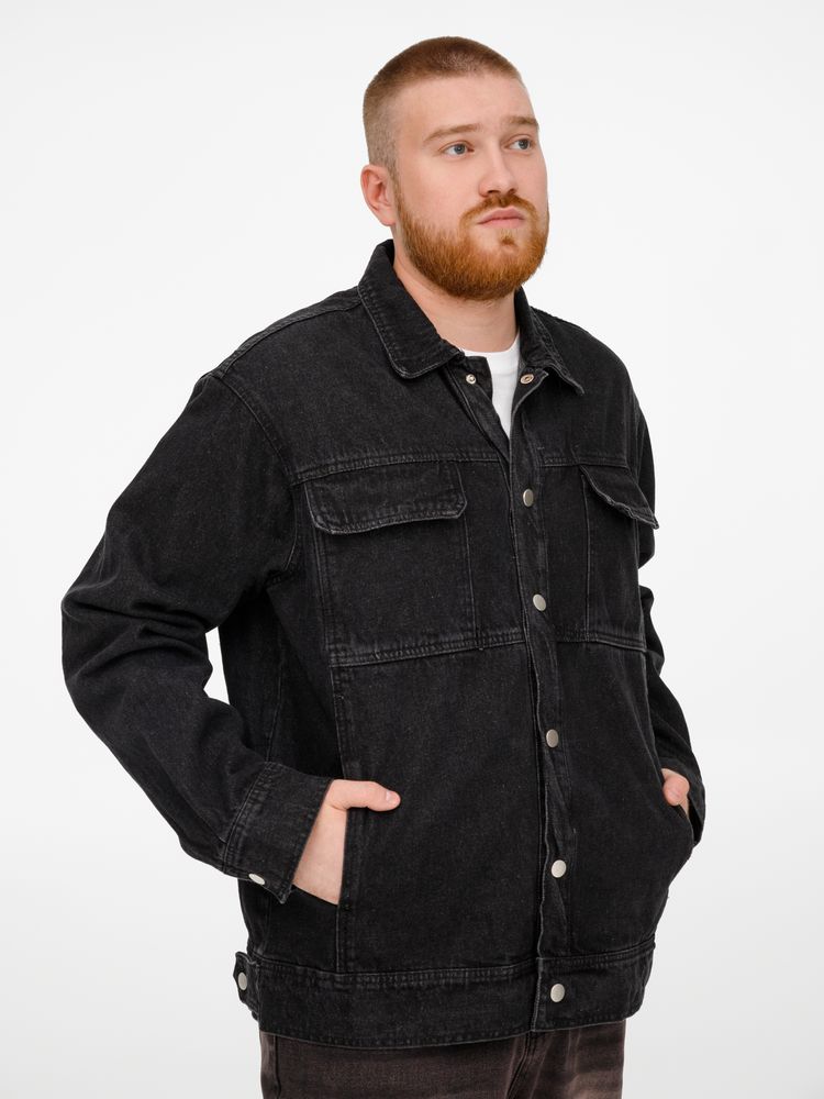 Куртка джинсовая O2, серая / Миниатюра модельного (1000)