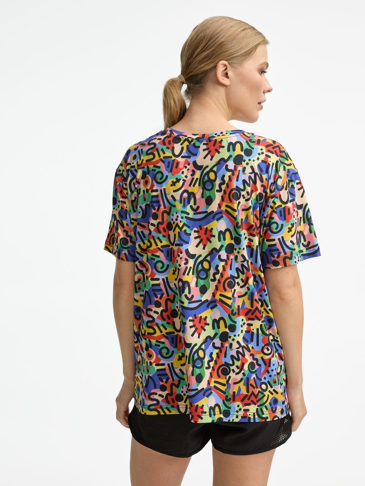 Футболка унисекс Senti с полной запечаткой на заказ / Миниатюра модельного (1000)