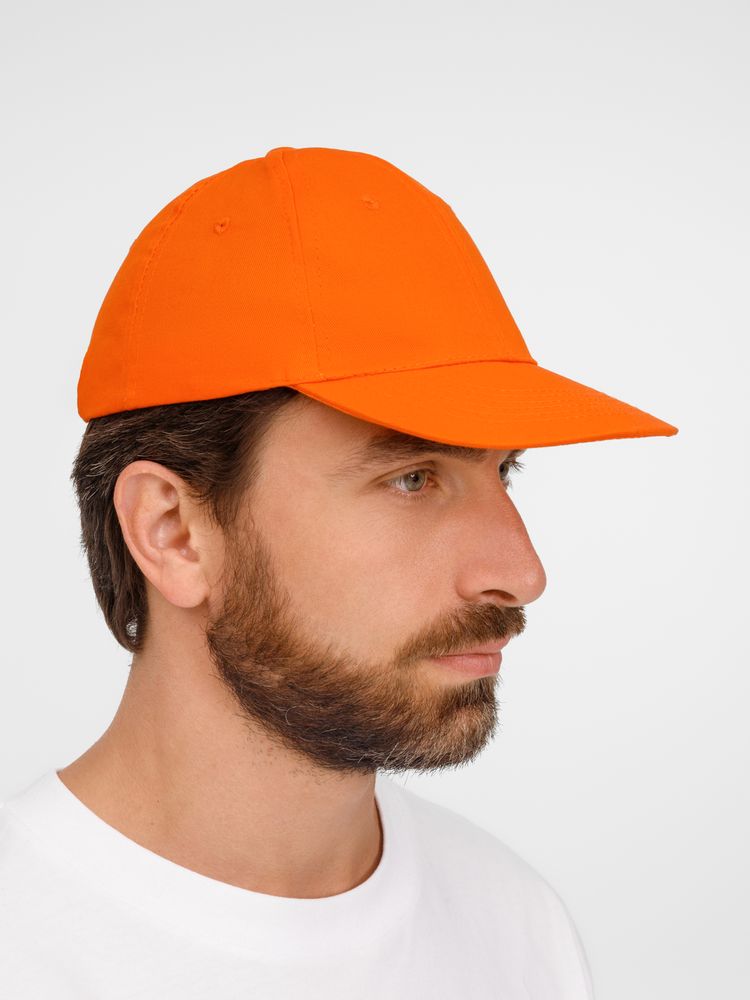Бейсболка Apollo, оранжевая / Миниатюра модельного (1000)