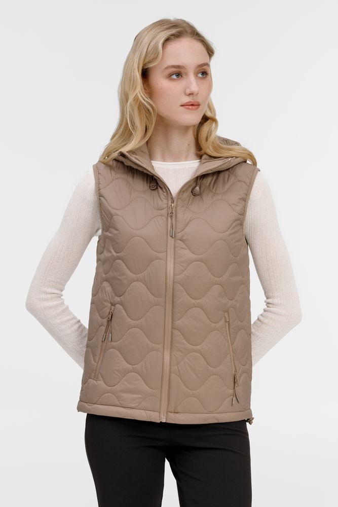 Жилет унисекс Tarnaby, бежевый / Миниатюра модельного (1000)